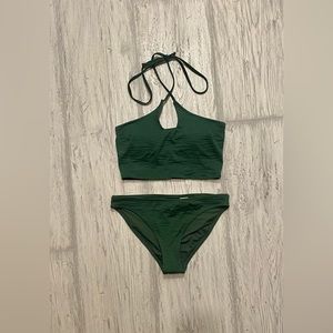 Aerie Bandeau Top Bikini Set